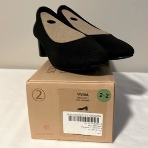 Vivaia fabric heels size 37.5 in black